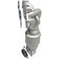 Catalytic Converter with Integrated Exhaust Manifold for HM Grade Federal / EPA Compliant Direct-Fit Manifold Catalytic