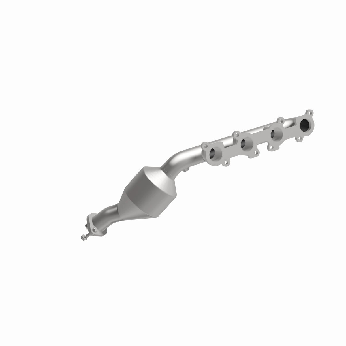 Catalytic Converter with Integrated Exhaust Manifold for HM Grade Federal / EPA Compliant Direct-Fit Manifold Catalytic