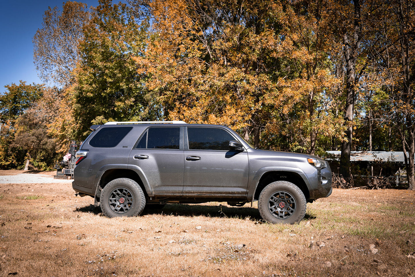 Fits Toyota 4Runner 2WD/4WD (2010-2024) 2 Inch Lift Kit; Red Spacers; 764RED