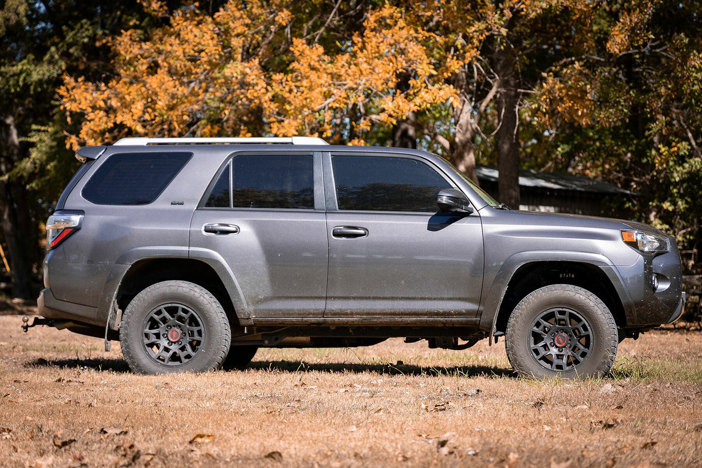 Fits Toyota 4Runner 2WD/4WD (2010-2024) 2 Inch Lift Kit; Red Spacers; 764RED