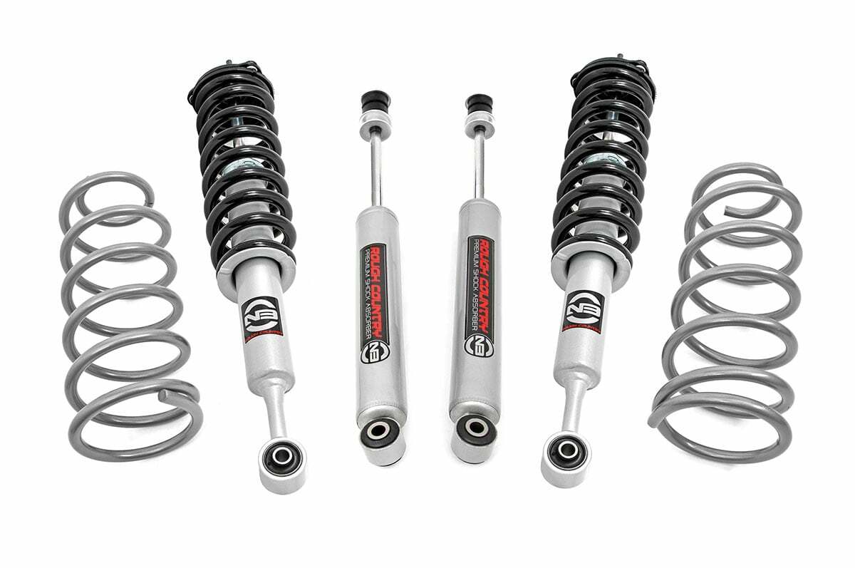 Fits Toyota 4Runner 4WD (2010-2024) 3 Inch Lift Kit; RR Coils; N3 Struts; 76631