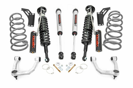 Fits 4Runner(10-24) 3" Lift Upper Control Arms RR Coils Vertex/V2 Struts 76658