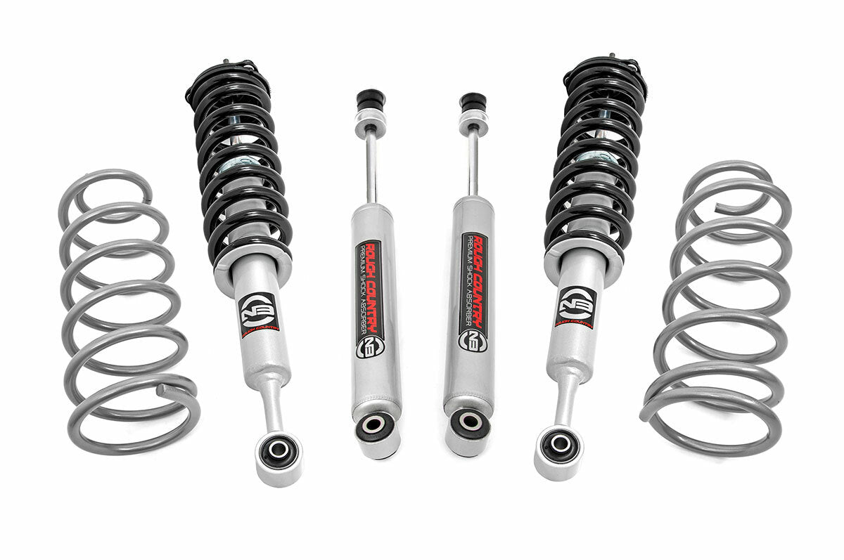 Fits Toyota 4Runner 4WD (2010-2024) 2 Inch Lift Kit; RR Coils; N3 Struts; 76731