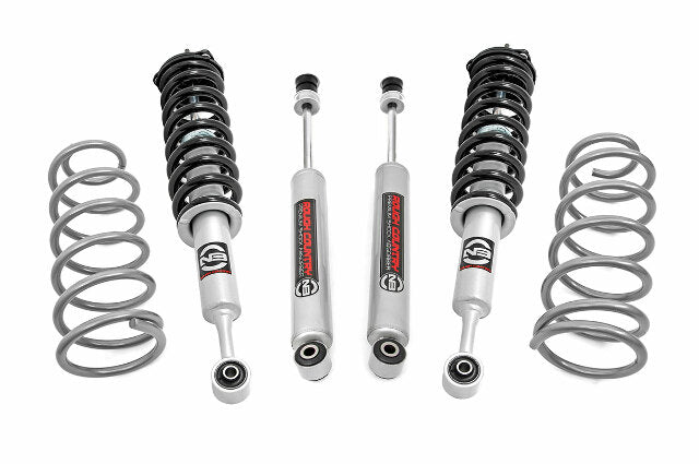 Fits Toyota 4Runner 4WD (2010-2024) 2 Inch Lift Kit; RR Coils; N3 Struts; 76731