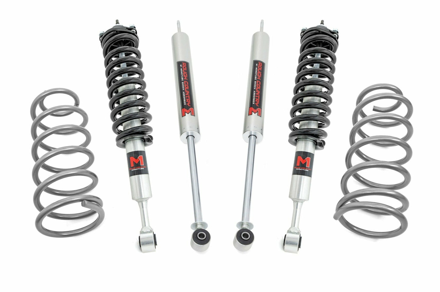 Fits Toyota 4Runner 4WD (2010-2024) 2 Inch Lift Kit; RR Coils; M1 Struts; 76744