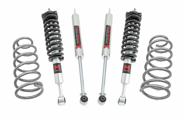 Fits Toyota 4Runner 4WD (2010-2024) 2 Inch Lift Kit; RR Coils; M1 Struts; 76744