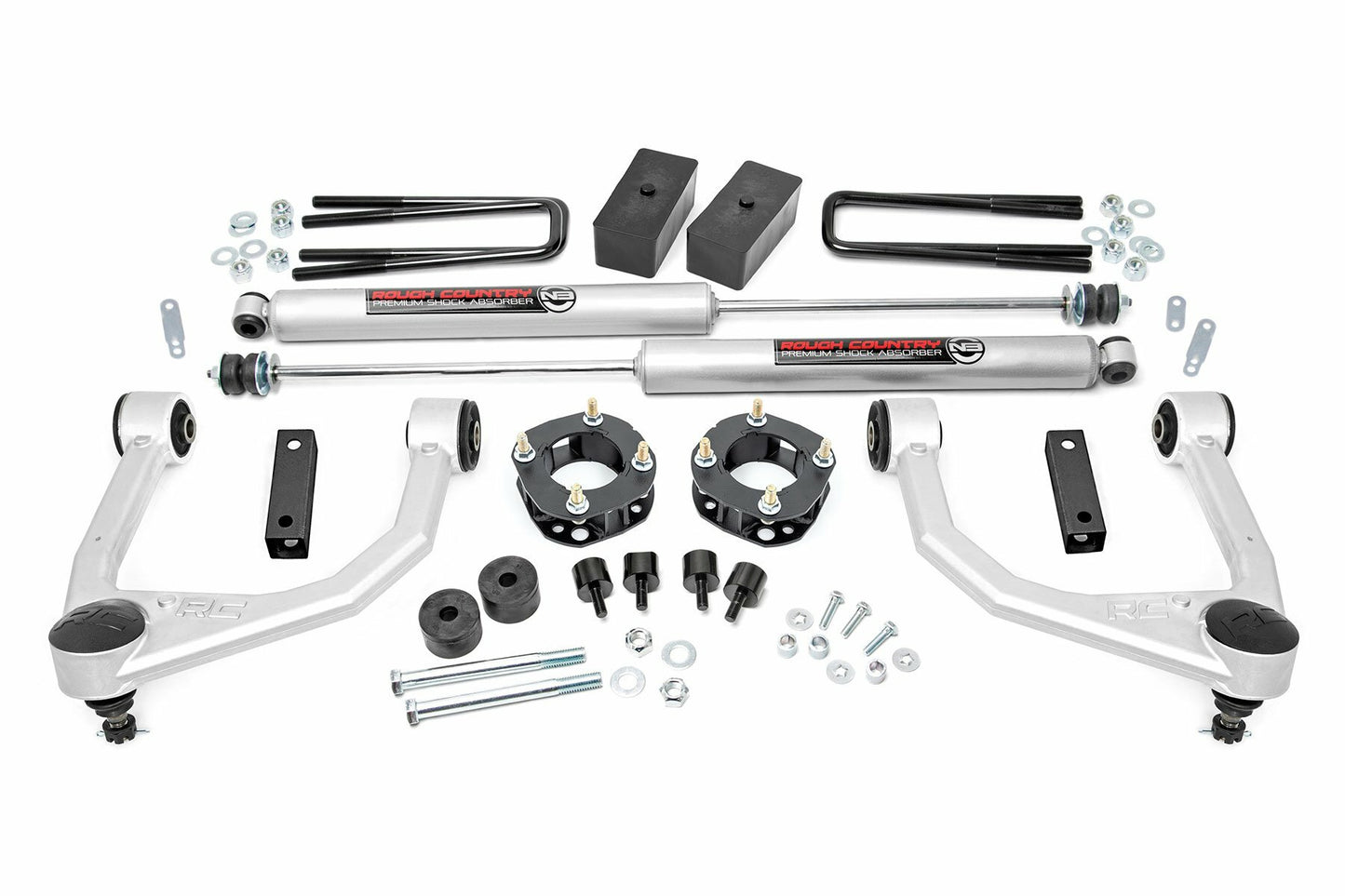 Fits Toyota Tundra 2WD/4WD (2007-2021) 3.5 Inch Lift Kit; 76830