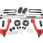 Fits Toyota Tundra 2WD/4WD (2007-2021) 3.5 Inch Lift Kit; 76830RED