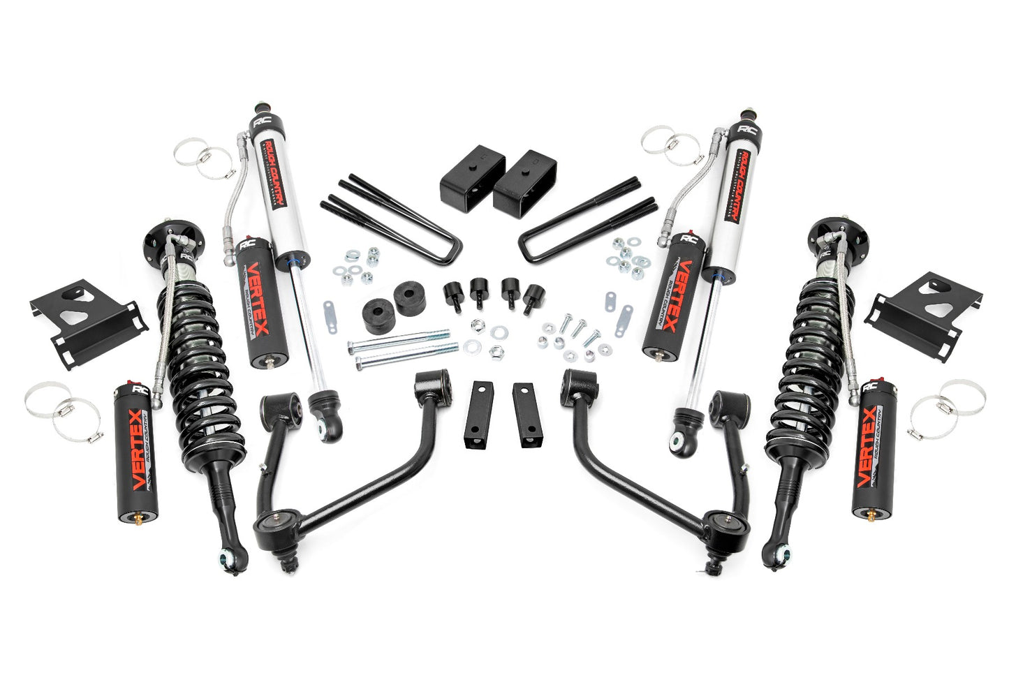 Fits Toyota Tundra 4WD (2007-2021) 3.5 Inch Lift Kit; Vertex; 76850