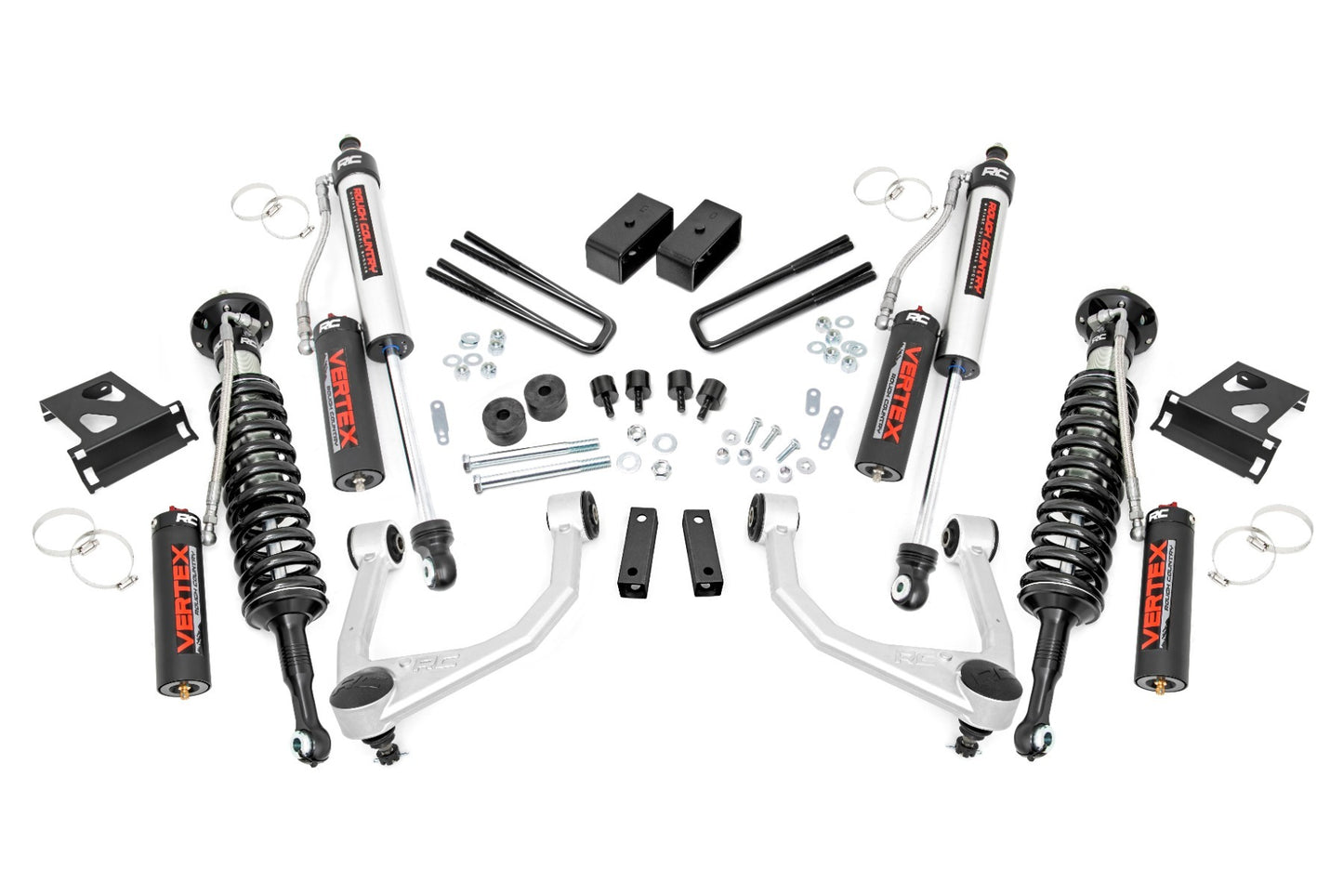 Fits Toyota Tundra 4WD (2007-2021) 3.5 Inch Lift Kit; Vertex; 76850