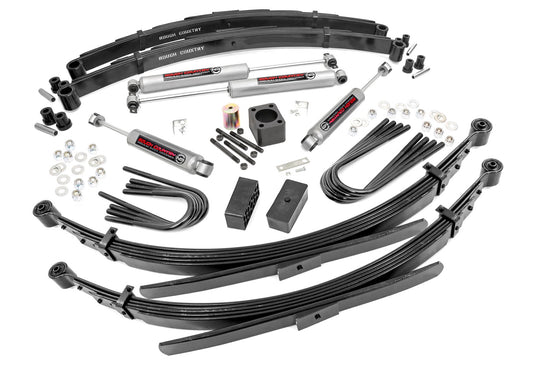 1977-1978 GMC K35 6 Inch Lift Kit - Rear Springs - Chevy C30/K30 Truck (77-87)/C3500/K3500 Truck (88-91) - 249.2