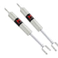Fits Chevy 1500 (99-06 & Classic) M1 Monotube Front Shocks; 3.5-6.5"; 770760_A