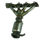 Exhaust Manifold with Integrated Catalytic Converter 2008 Chevrolet Malibu 2.2L