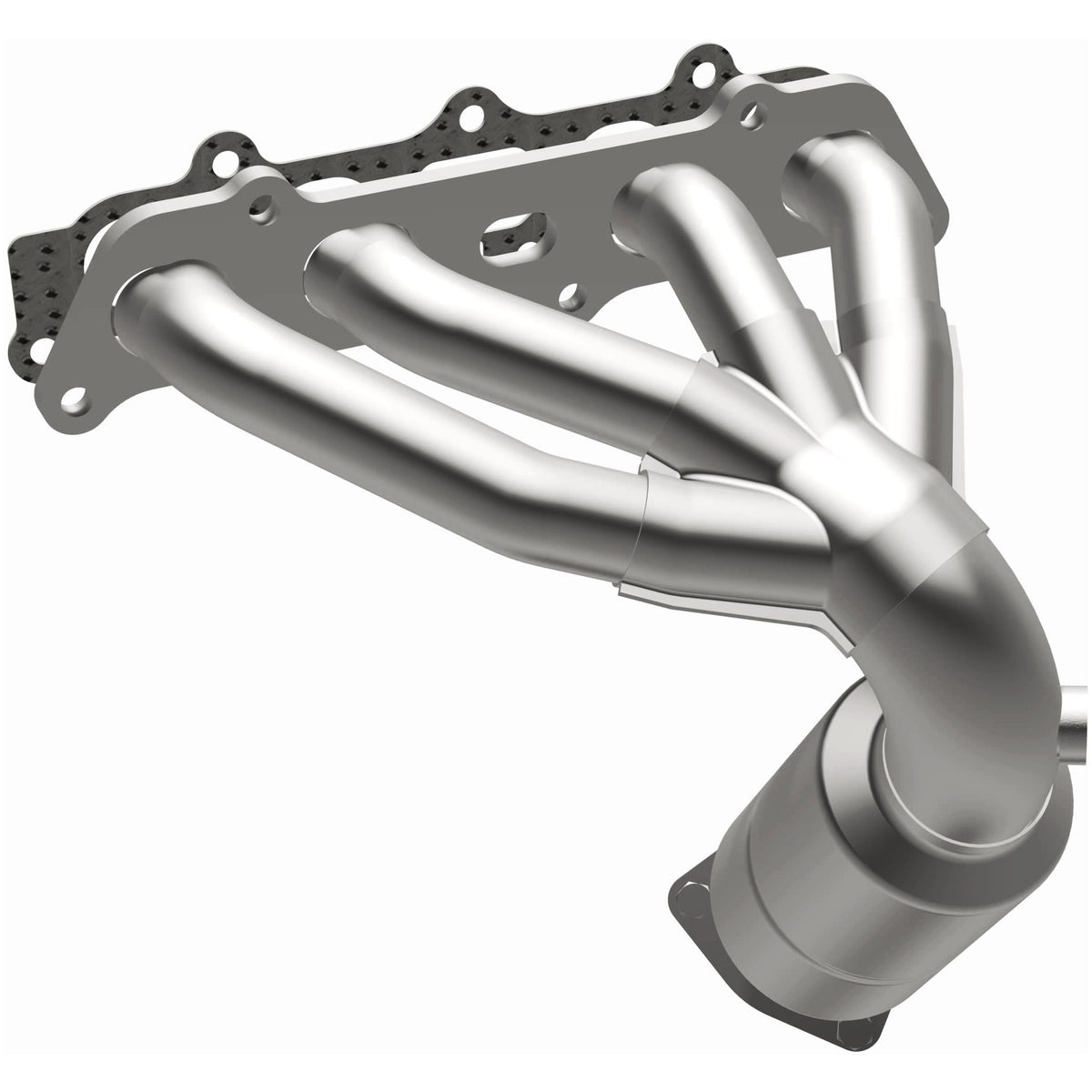 Catalytic Converter with Integrated Exhaust Manifold for HM Grade Federal / EPA Compliant Direct-Fit Manifold Catalytic