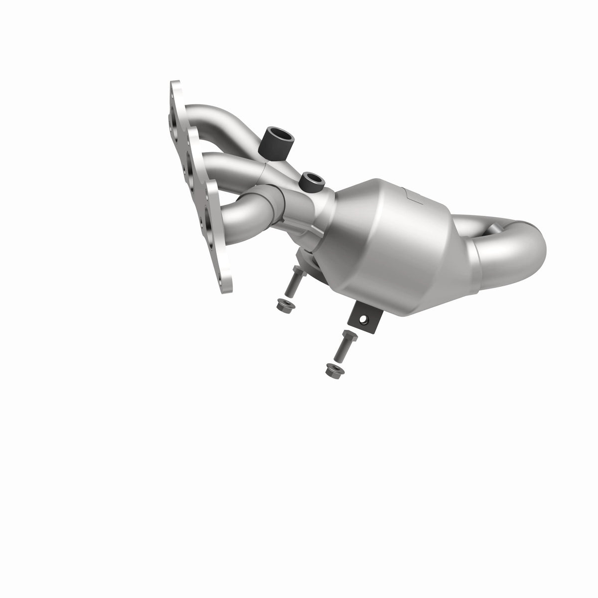 Catalytic Converter with Integrated Exhaust Manifold for HM Grade Federal / EPA Compliant Direct-Fit Manifold Catalytic