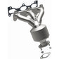 Catalytic Converter with Integrated Exhaust Manifold for HM Grade Federal / EPA Compliant Direct-Fit Manifold Catalytic
