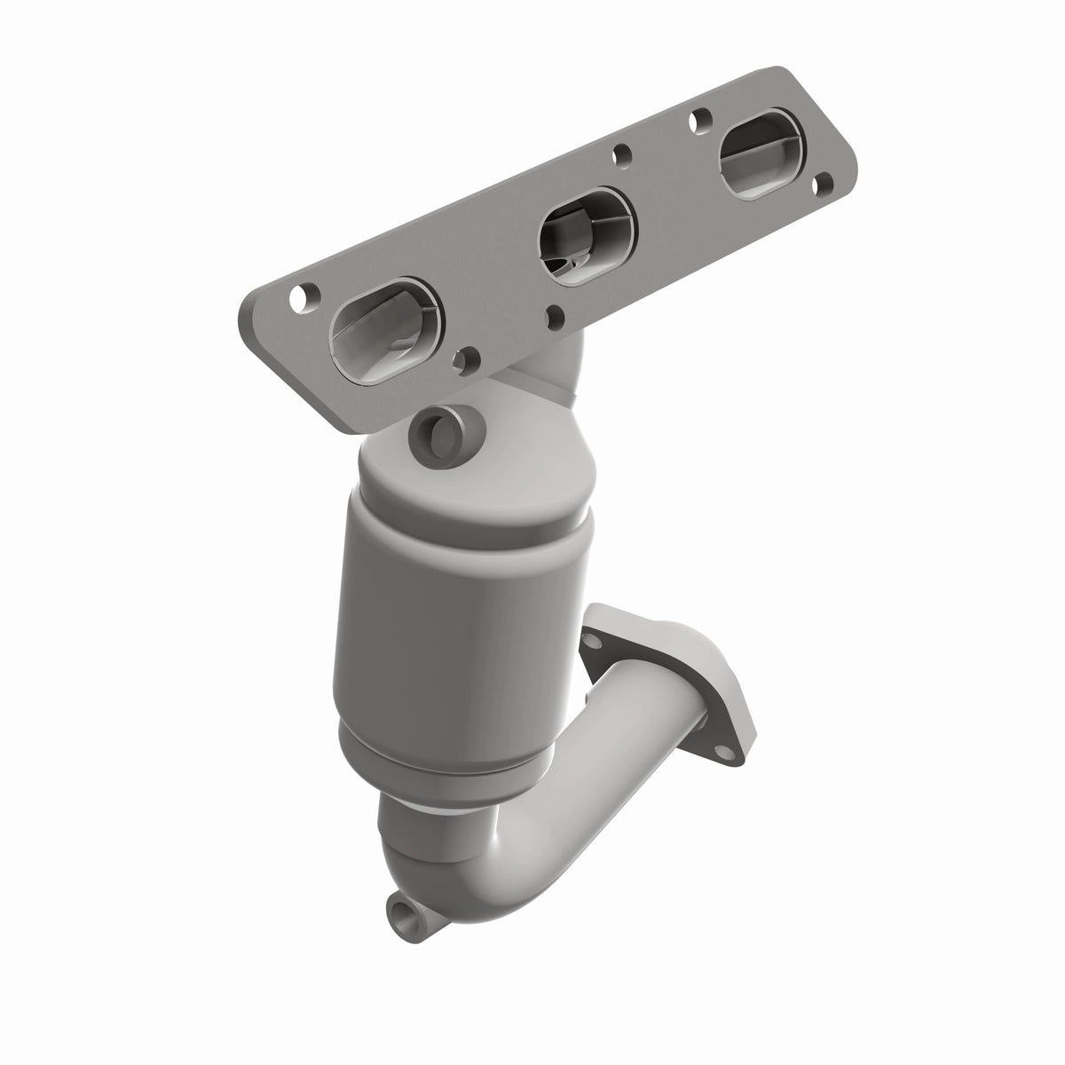 Catalytic Converter with Integrated Exhaust Manifold for HM Grade Federal / EPA Compliant Direct-Fit Manifold Catalytic