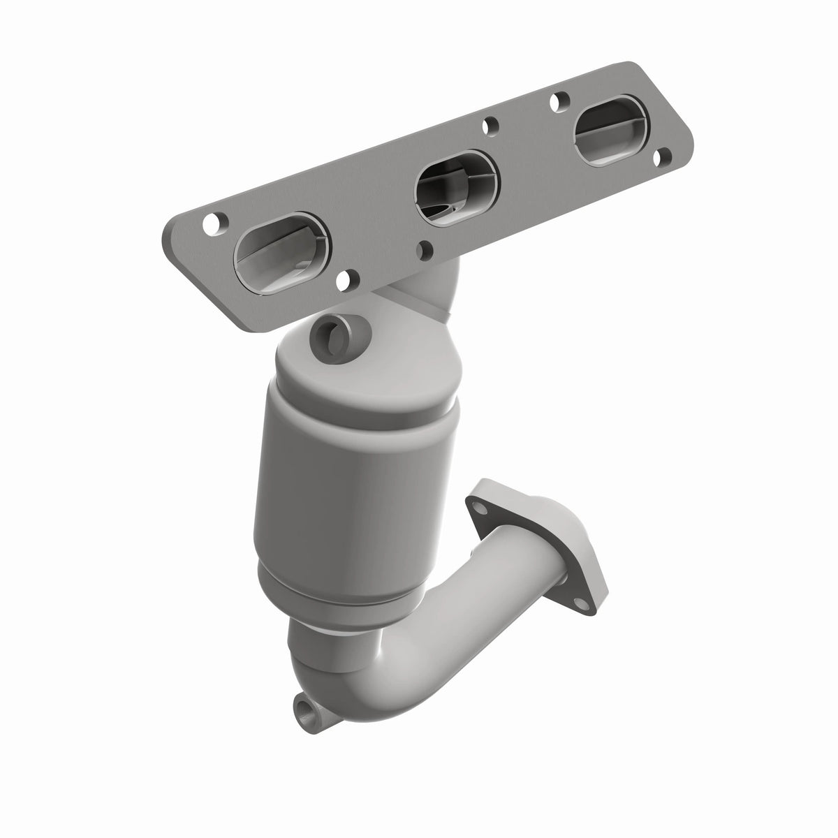 Catalytic Converter with Integrated Exhaust Manifold for HM Grade Federal / EPA Compliant Direct-Fit Manifold Catalytic