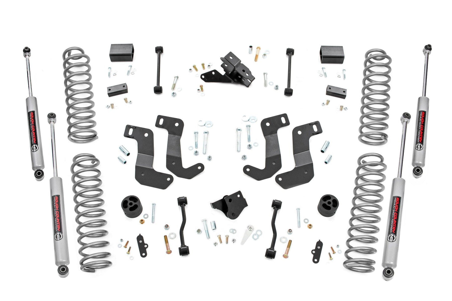 Fits Jeep Wrangler Unlimited 4WD (20-23) 3.5" Lift Kit; C/A Drop; Diesel; 78130