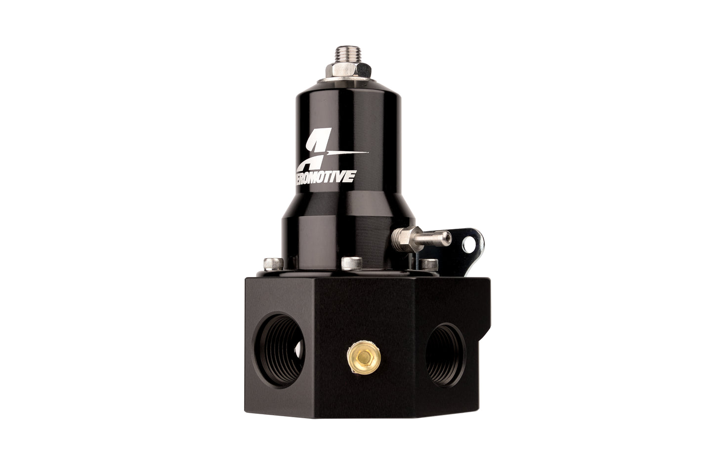 Fuel Pressure Regulator Adjustable Fuel Pressure Universal Fit Aeromotive 13110-BGPL