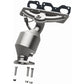 Catalytic Converter with Integrated Exhaust Manifold for HM Grade Federal / EPA Compliant Direct-Fit Manifold Catalytic