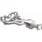 Catalytic Converter with Integrated Exhaust Manifold for HM Grade Federal / EPA Compliant Direct-Fit Manifold Catalytic