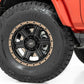 Rough Country 79 Series Wheel Black w/Bronze Ring 18x9 6x5.5 +18mm 79181812