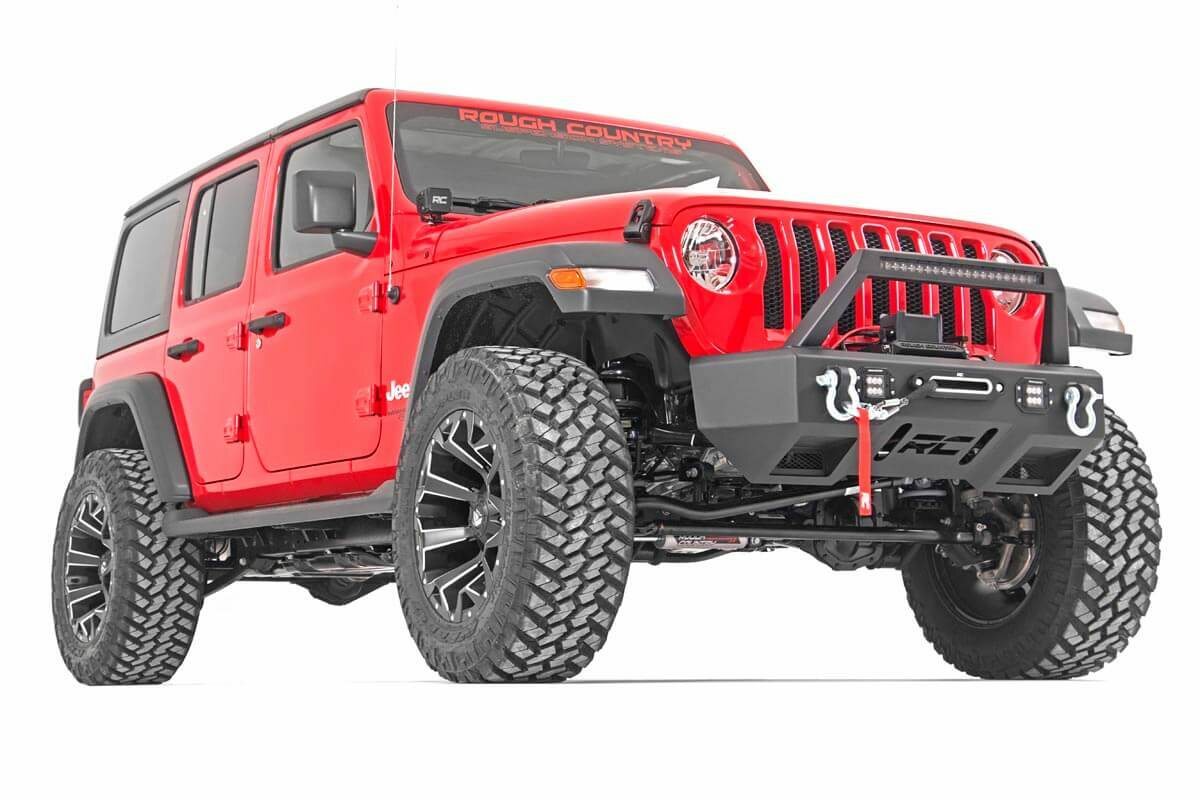 Fits Jeep Wrangler JL 4WD (2021-2023) 3.5 Inch Lift Kit; C/A Drop; 4-Door; 79230