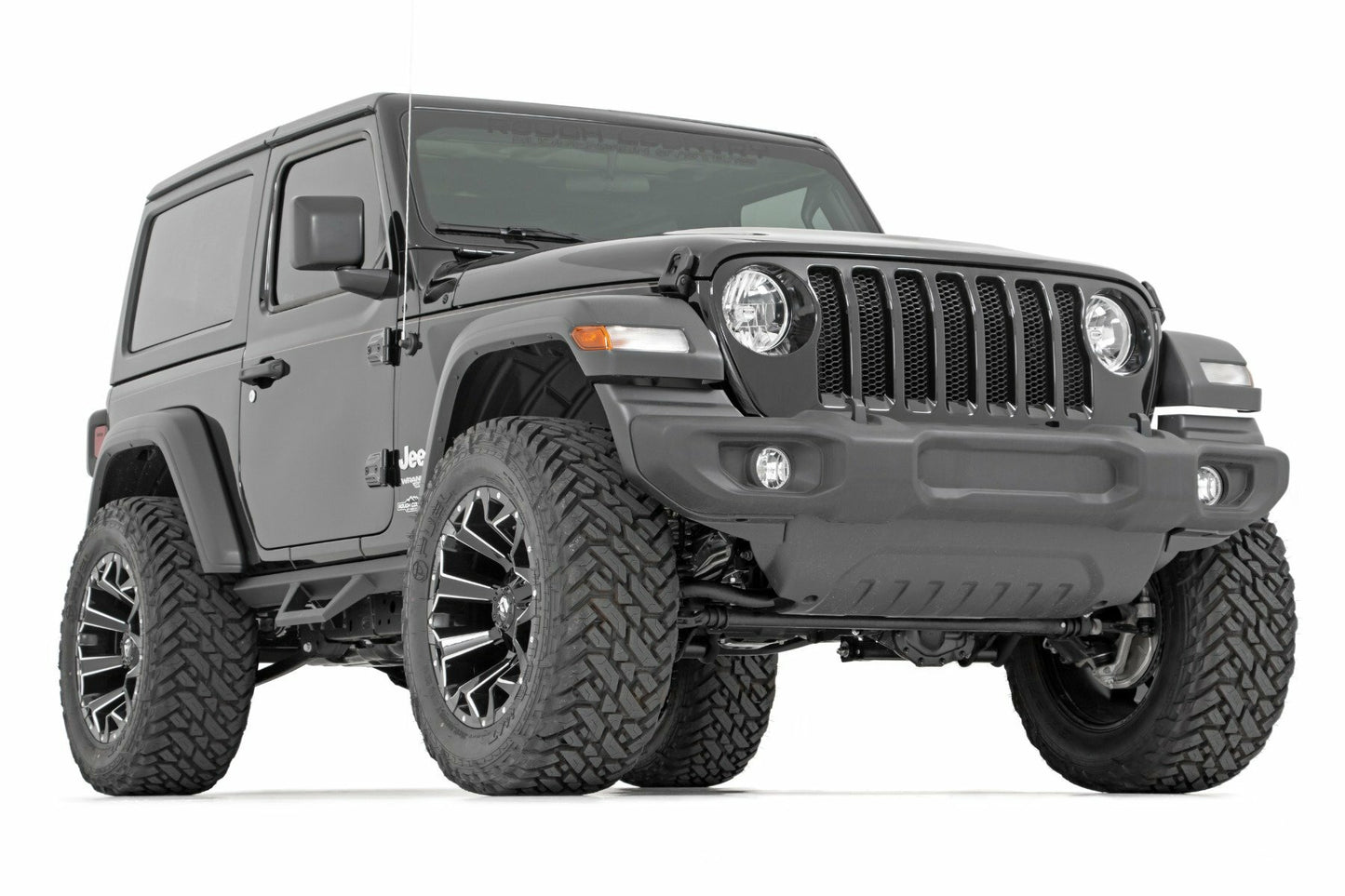 Fits Jeep Wrangler JL 4WD (2024) 2.5" Lift Kit; Spacers; 79400
