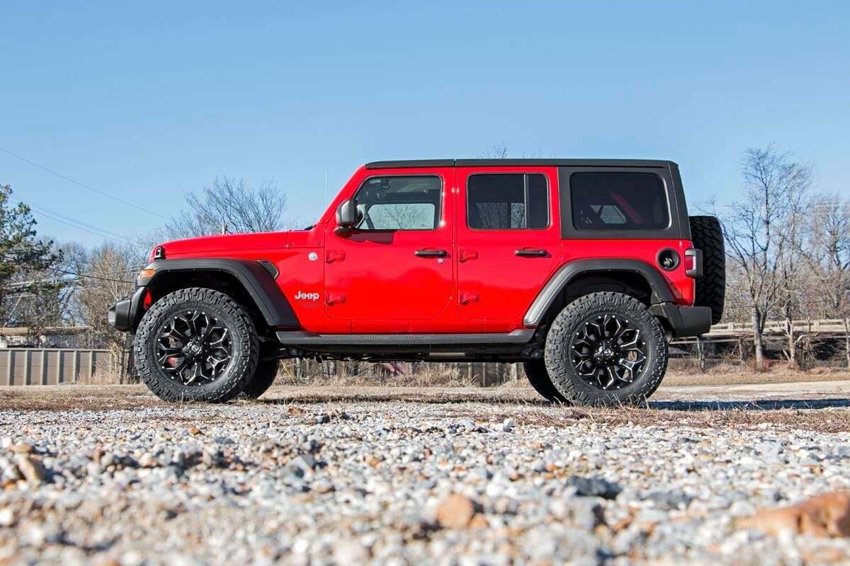 Fits Jeep Wrangler JL 4WD (2024) 2.5" Lift Kit; Spacers; 79400