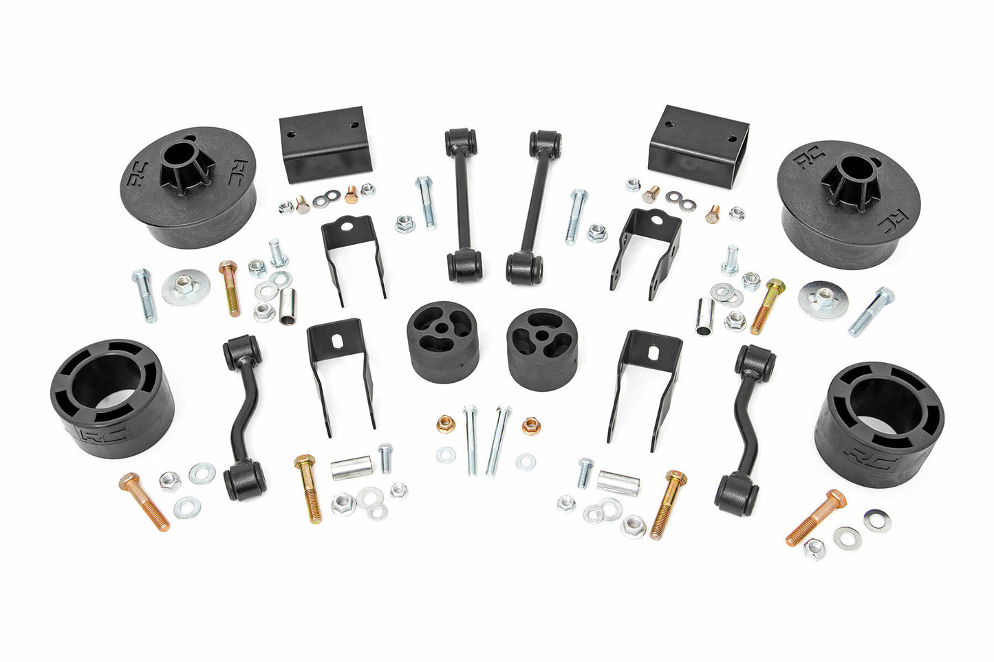 Fits Jeep Wrangler JL 4WD (2024) 2.5" Lift Kit; Spacers; 79400