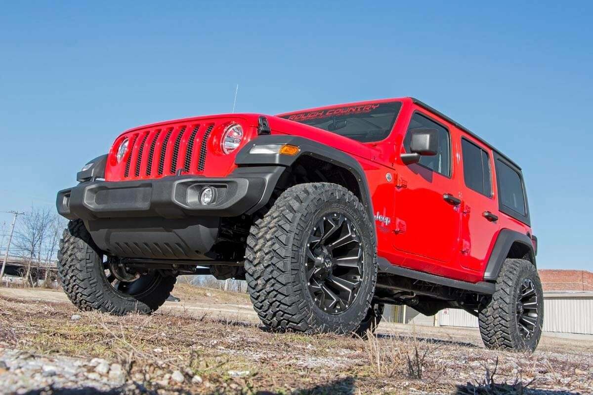 Fits Jeep Wrangler JL (2024) 2.5" Lift Kit; Spacers; N3; 79430