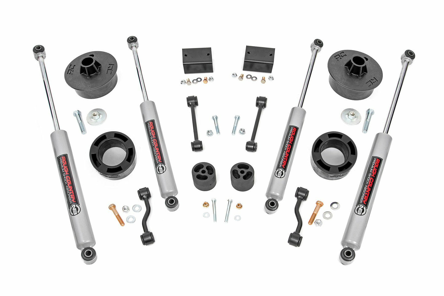 Fits Jeep Wrangler JL (2024) 2.5" Lift Kit; Spacers; N3; 79430