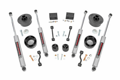 Fits Jeep Wrangler JL (2024) 2.5" Lift Kit; Spacers; N3; 79430