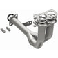 1996-1998 Honda Civic Direct-Fit Front Pipe Kit 107-0014