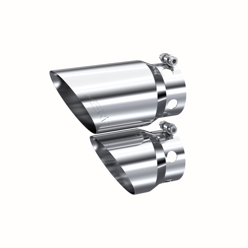 Fits 2011-24 Ford F-250 SD 4" inlet 5" Tip Cover Set-6 " and 9 " in length-T5111 - Exhaust Tips Car Part People