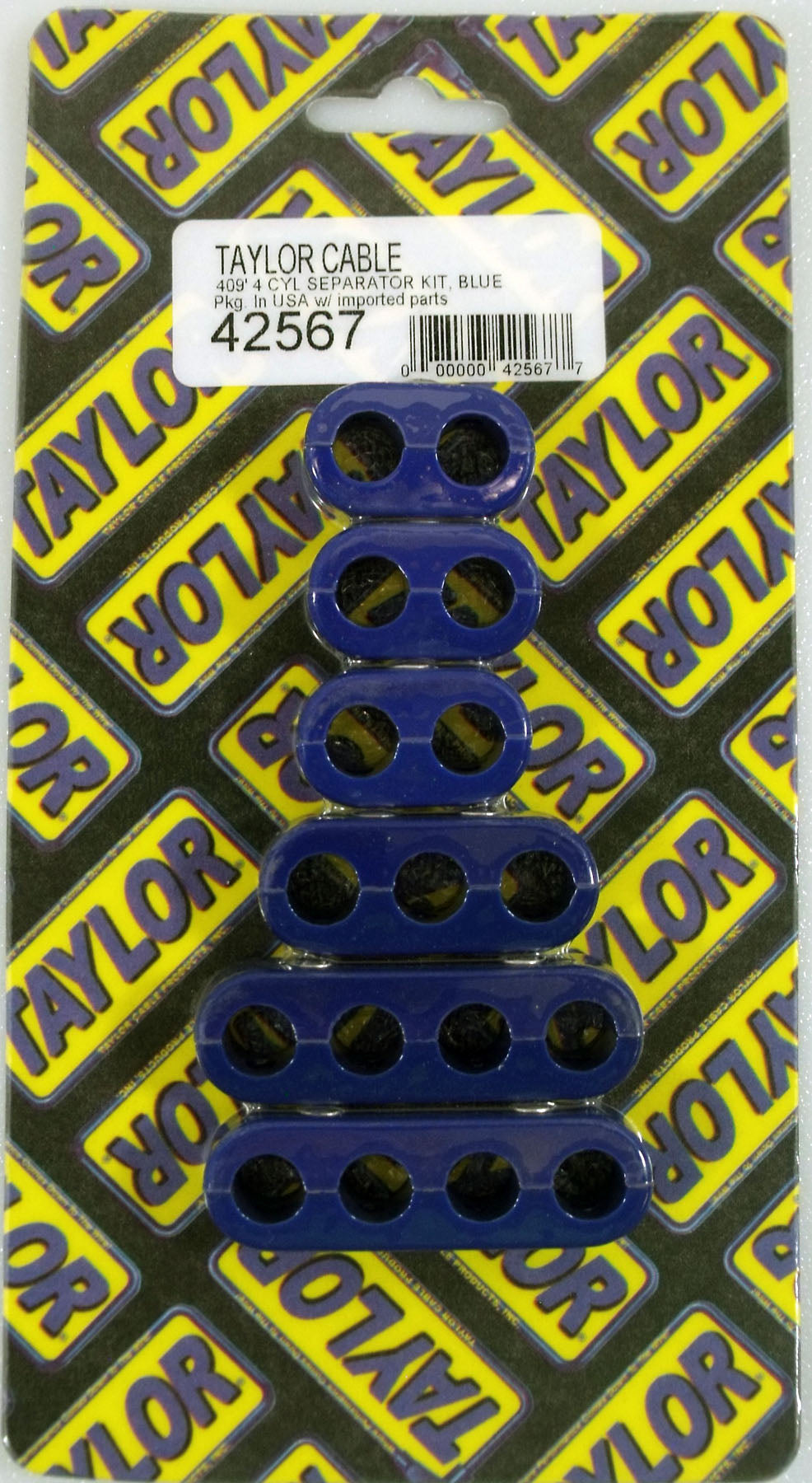Spark Plug Wire Holder Universal 10.4mm Blue 42567