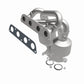 Catalytic Converter with Integrated Exhaust Manifold for HM Grade Federal / EPA Compliant Direct-Fit Manifold Catalytic