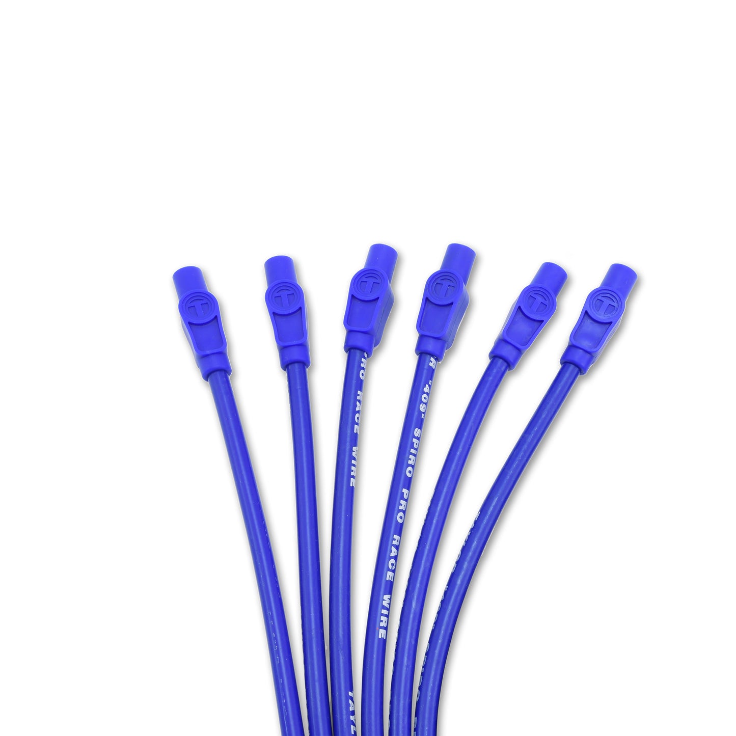 Spark Plug Wire Set Universal 10.4mm Silicone Spiro Pro 409 409 180? Blue 79645