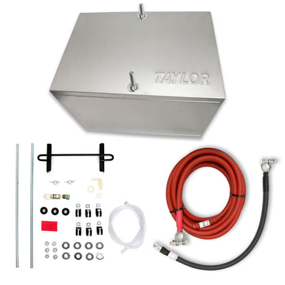 Battery Box Universal 2 AWG (6.5 mm) 13.5 IN 16 FT 20 FT 9.5 IN .040 IN 48101