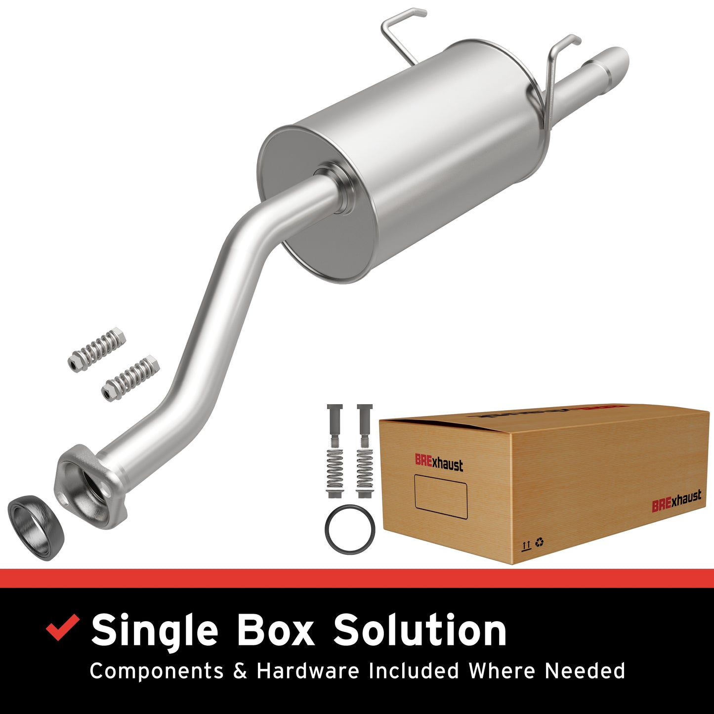 2001-2005 Honda Civic Direct-Fit Muffler Kit 108-0092