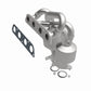 Catalytic Converter with Integrated Exhaust Manifold for HM Grade Federal / EPA Compliant Direct-Fit Manifold Catalytic
