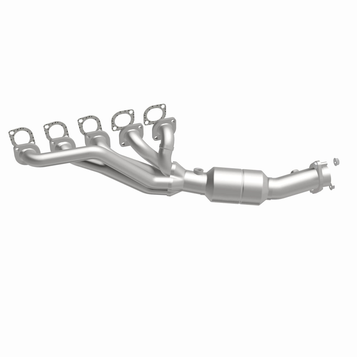 Catalytic Converter with Integrated Exhaust Manifold for HM Grade Federal / EPA Compliant Direct-Fit Manifold Catalytic