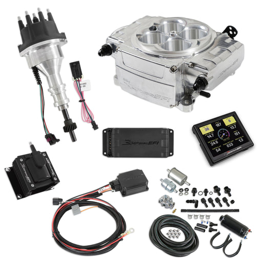1954 Ford Club Sniper 2 EFI Bundle with HyperSpark Ignition System 550-510-3PK-SBF