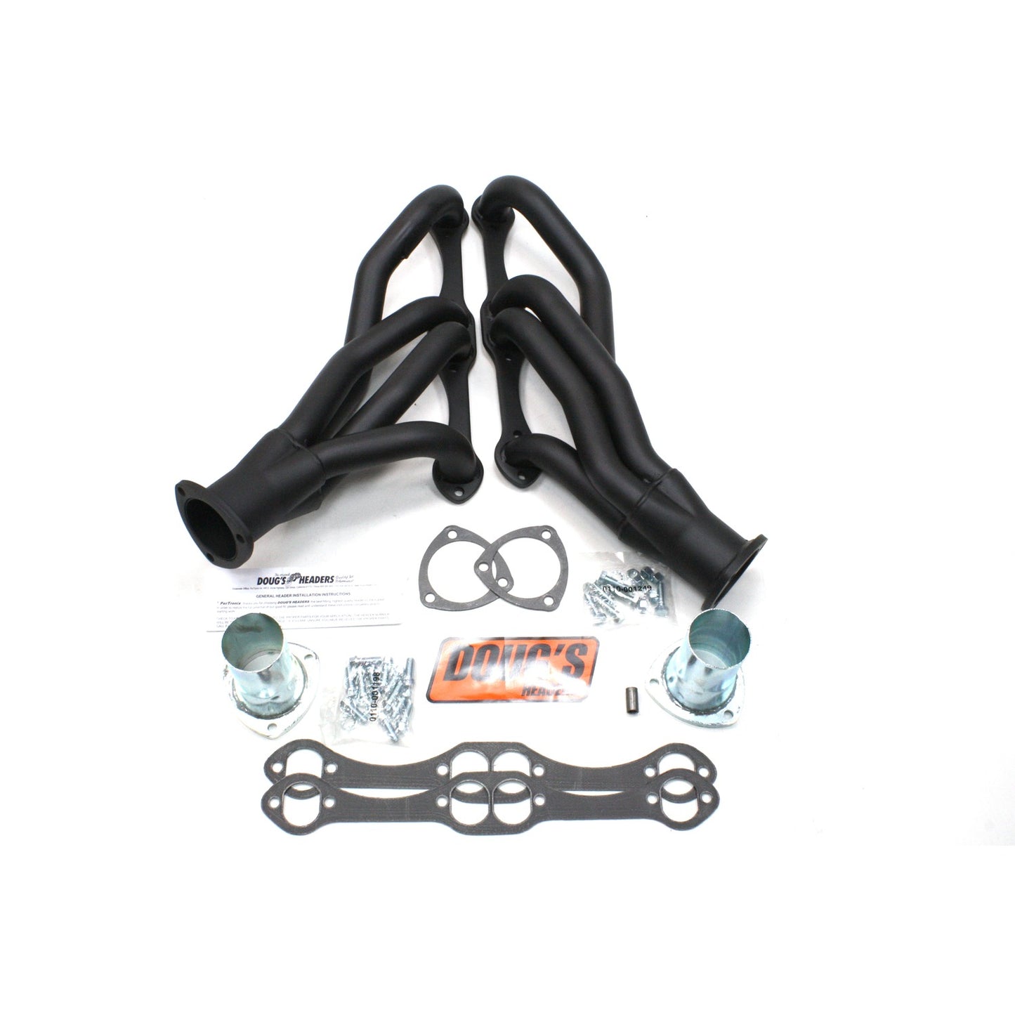 Mid-Length Headers for 64-92 GM F G/A Body 265-400 SBC 1-5/8in Primary D304-B