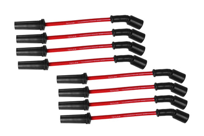 Spark Plug Wire Set Universal 8.2mm Silicone Thundervolt 180? 40 ohm/ft 82261