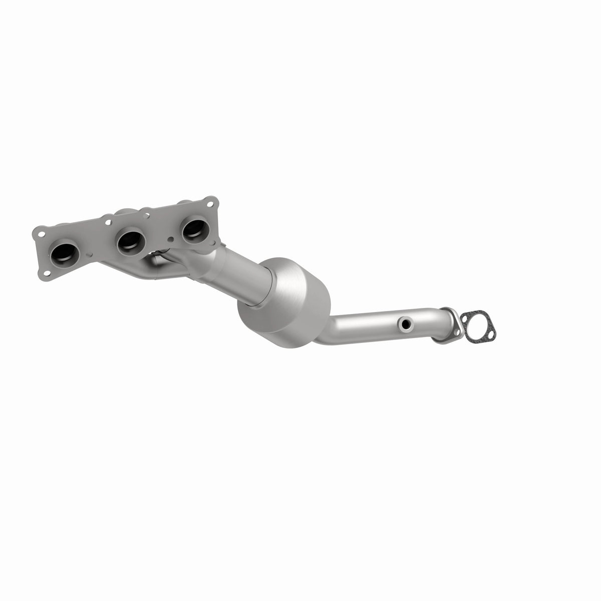 Catalytic Converter with Integrated Exhaust Manifold for HM Grade Federal / EPA Compliant Direct-Fit Manifold Catalytic