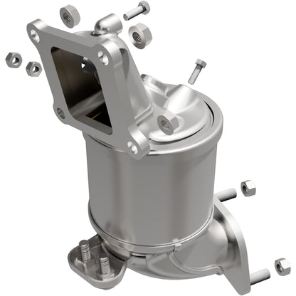 Catalytic Converter with Integrated Exhaust Manifold for OEM Grade Federal / EPA Compliant Direct-Fit Manifold Catalytic