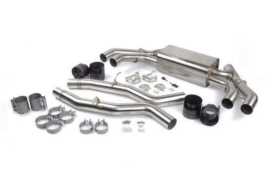 Dinan Free Flow Axle-Back Exhaust for 2020-2025 BMW X3M/X4M D660-0086-BLK