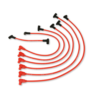 Spark Plug Wire Set Universal 8mm Silicone Spiro Pro 350 ohm/ft Red 72210